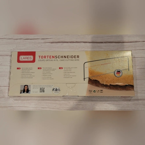 Lares Cake Cutter / Cake Base Divider for Even Cutting of Cakes and Cakes 40 cm - Picture 5 of 5